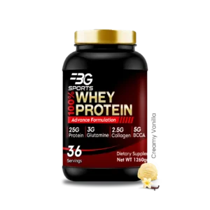 BG Sports Whey Protein Creamy Vanilla