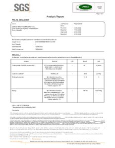 SGS Pakistan — Analysis Report